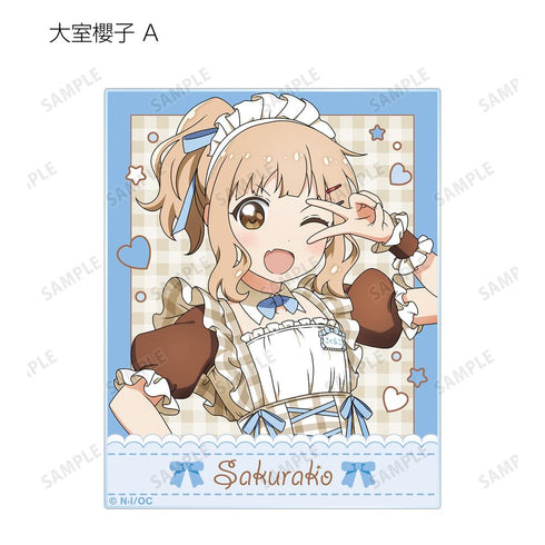 『大室家』アニメ描き下ろし メイド衣装ver. トレーディングアクリルカード(単位/BOX)【202505再販】